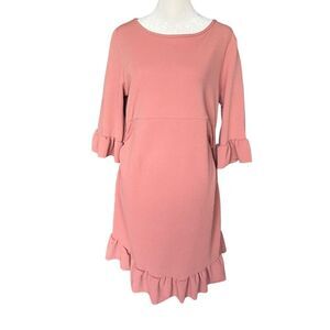 Boohoo Women’s 8 Mauve Maternity Dress NEW